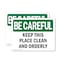 Signmission Safety Culture Sign, 14 in Width, Plastic, Rectangle OS-2PACK-BC-P-1014-L-10033 - alternate 1